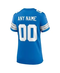 Nike Women's Blue Detroit Lions Custom Game Jersey