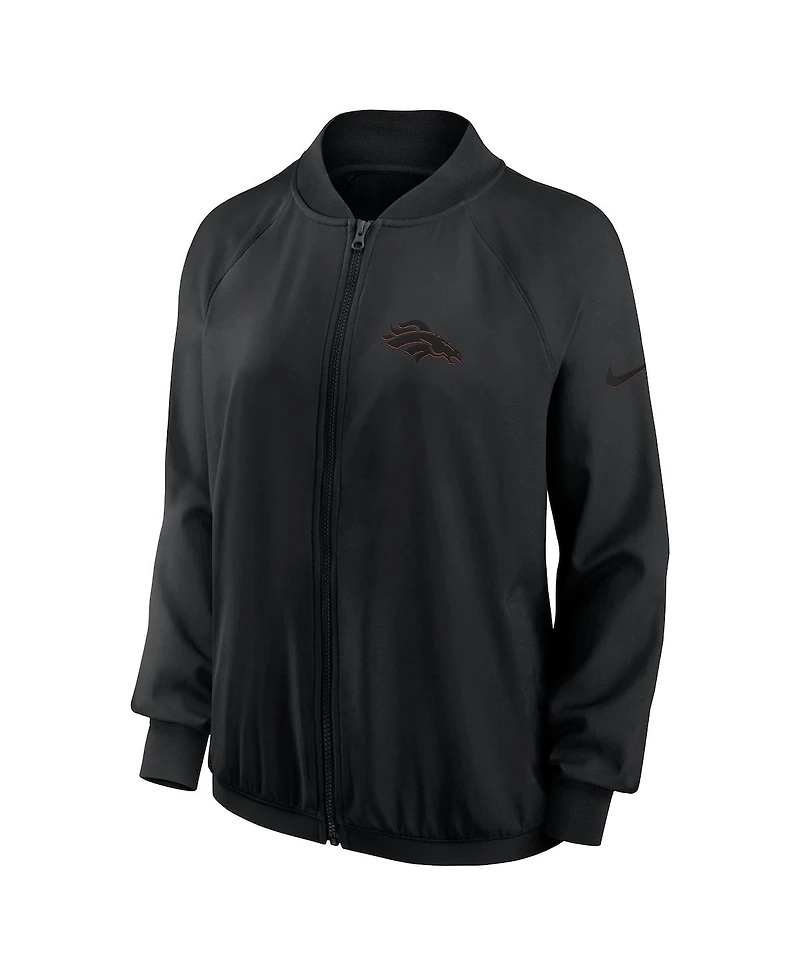 Nike Women's Black Denver Broncos Full-Zip Jacket