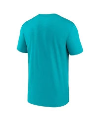 Nike Men's Teal Miami Marlins 2025 City Connect Team Phrase Script Legend Performance T-Shirt
