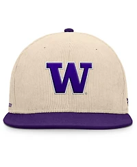Fanatics Men's Tan Washington Huskies Catcher Snapback Hat