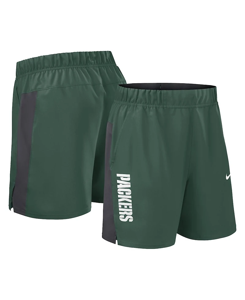 Nike Men's Green Bay Packers Woven Victory Performance Shorts