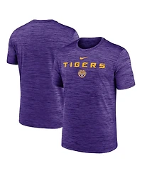 Nike Men's Purple Lsu Tigers 2025 Sideline Velocity Performance T-Shirt