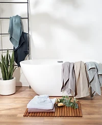 Uchino Waffle Twist 6-Pc. Bath Towel Set