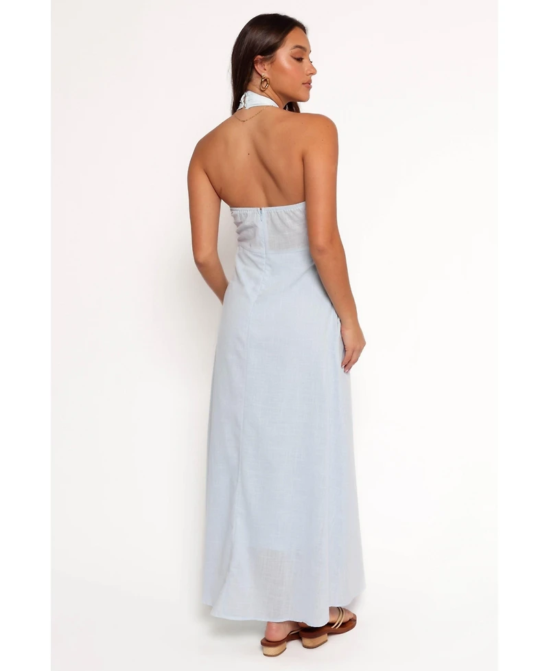 Petal and Pup Women's Betsy Halterneck Maxi Dress