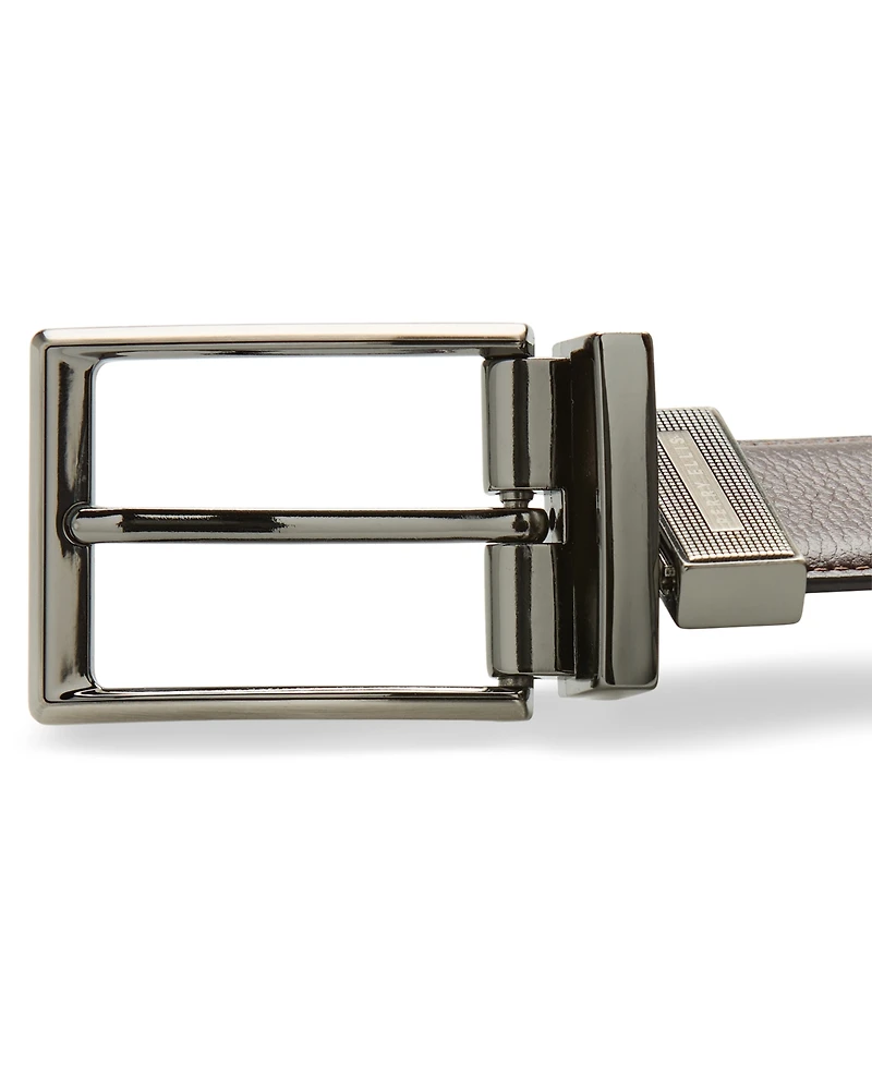 Perry Ellis Portfolio Men's Double-Stitch Belt