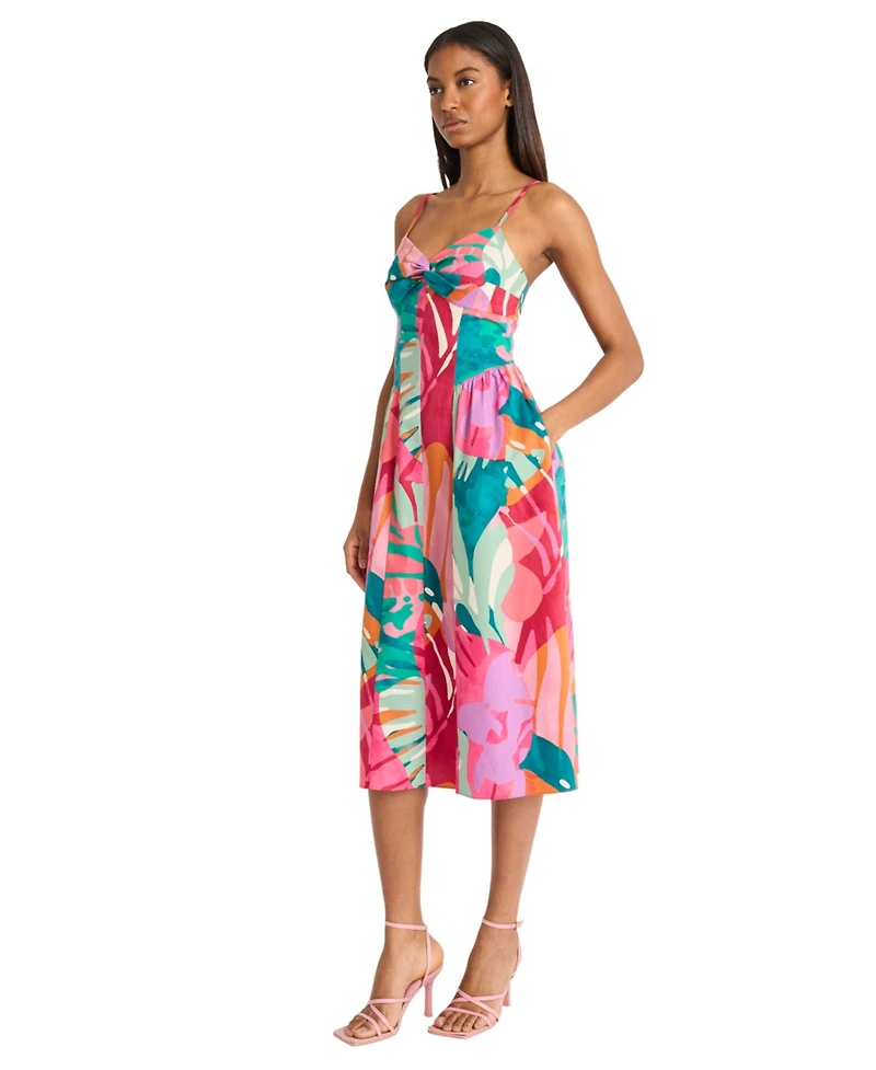 Donna Morgan Women's Sleeveless V-Neck Dress