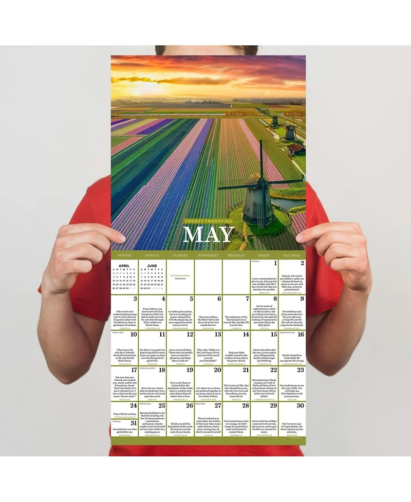 2026 Daily Verse Wall Calendar