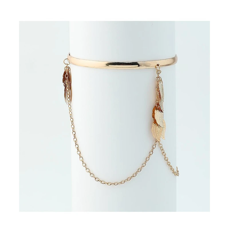 Sohi Gold-Plated Swirl Armlet