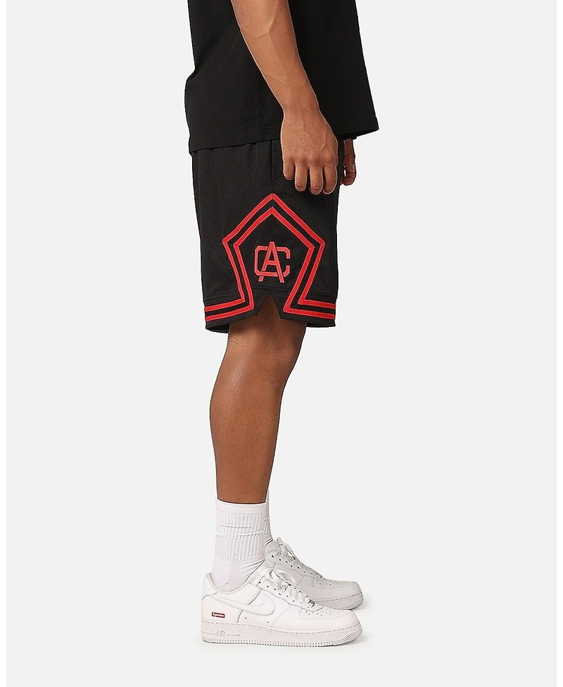 Carre Men's Fold Mesh Basketball Shorts