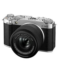 Fujifilm X-M5 Mirrorless Camera with Xc 15-45mm f/3.5-5.6 Ois Pz Lens, Silver