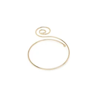 Sohi Gold-Plated Swirl Armlet