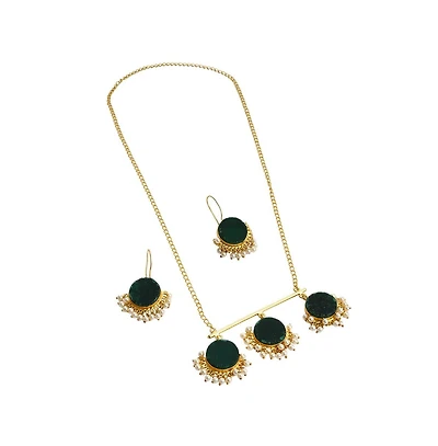 Sohi Abstract-Stone Jewellery Set