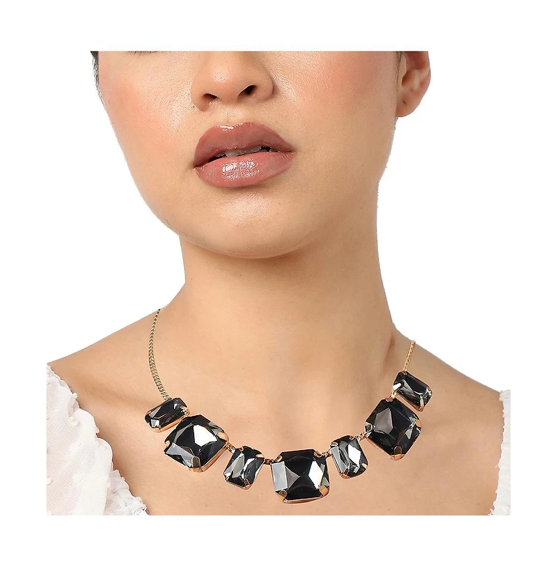 Sohi Gold-Plated Stone Jewellery Set