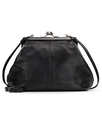 Patricia Nash Sofia Kisslock Leather Bag