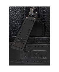 The Hey Handsome Pebble Grain Genuine Leather Toiletry Dopp Kit