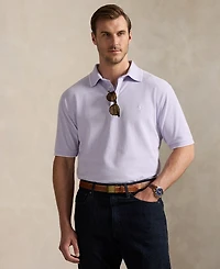 Polo Ralph Lauren Men's Big & Tall Stretch Oxford Mesh Shirt
