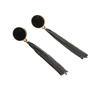 Sohi Tassel-Chain Drop Earrings