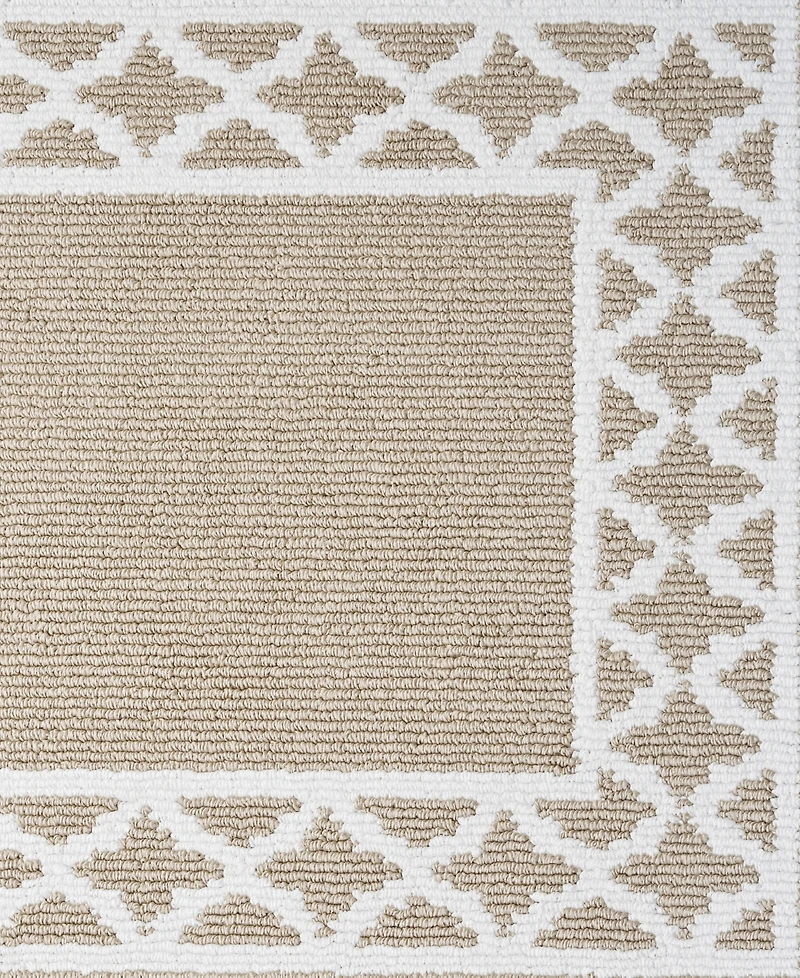 Nautica Collin Trellis Border Tufted 2-Pc. Runner Rug Set