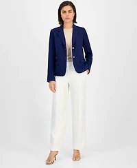 Kasper Two-Button Blazer, Regular and Petite