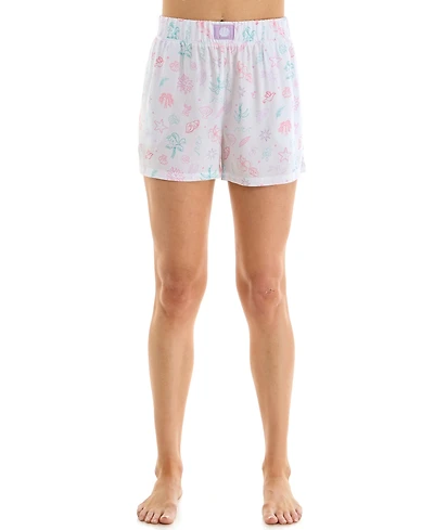 Roudelain Women's Pullover Boxer Short with Patch
