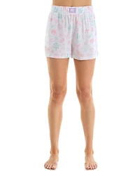Roudelain Women's Pullover Boxer Short with Patch