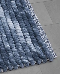 French Connection Space Dye Chunky Chenille Bath Rug