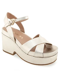 Aerosoles Women's Chabella Round Toe Platform Sandals