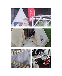 Bell Tent 4 Season 9.85ft - Glamping, Hot Tent, Family Camping