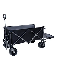 Collapsible Folding Wagon - 400LBS, All-Terrain Wheels