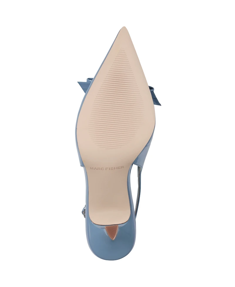 Marc Fisher Women's Rayma Bow Slingback Pumps