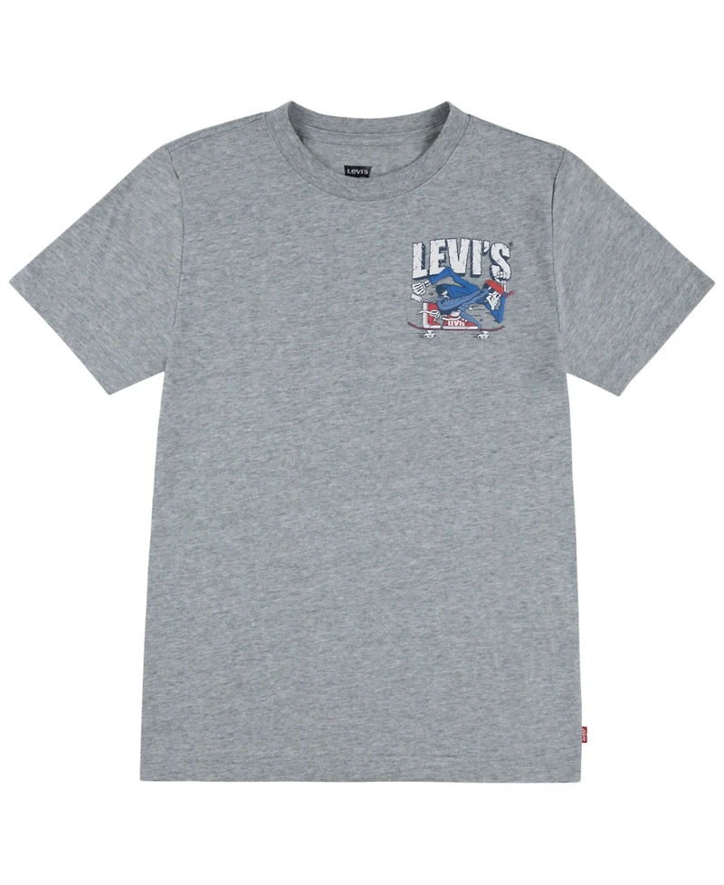 Levi's Big Boys Skateboarding Skeleton T-Shirt