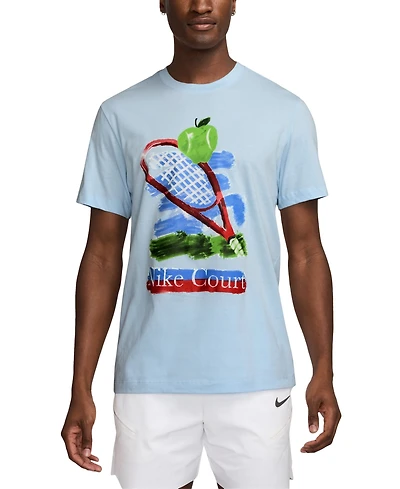 Nike Court Men's Short Sleeve Graphic Tennis T-Shirt