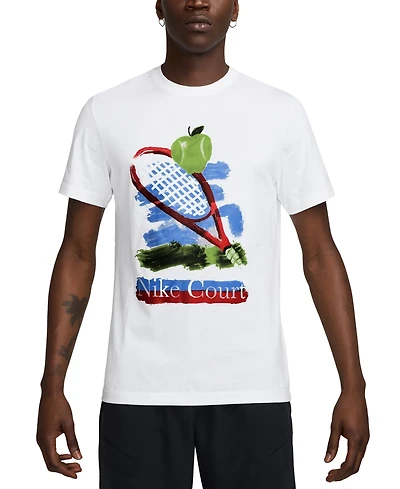 Nike Court Men's Short Sleeve Graphic Tennis T-Shirt