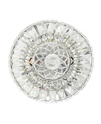 Cwi Lighting 9" Metal Stefania 2 Light Bowl Flush Mount