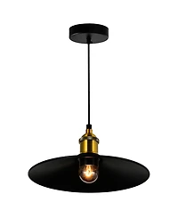 Cwi Lighting 9" Metal Brave 1 Mini Pendant