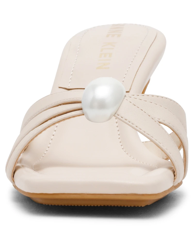 Anne Klein Women's Jonelle Slip On Dress Sandals