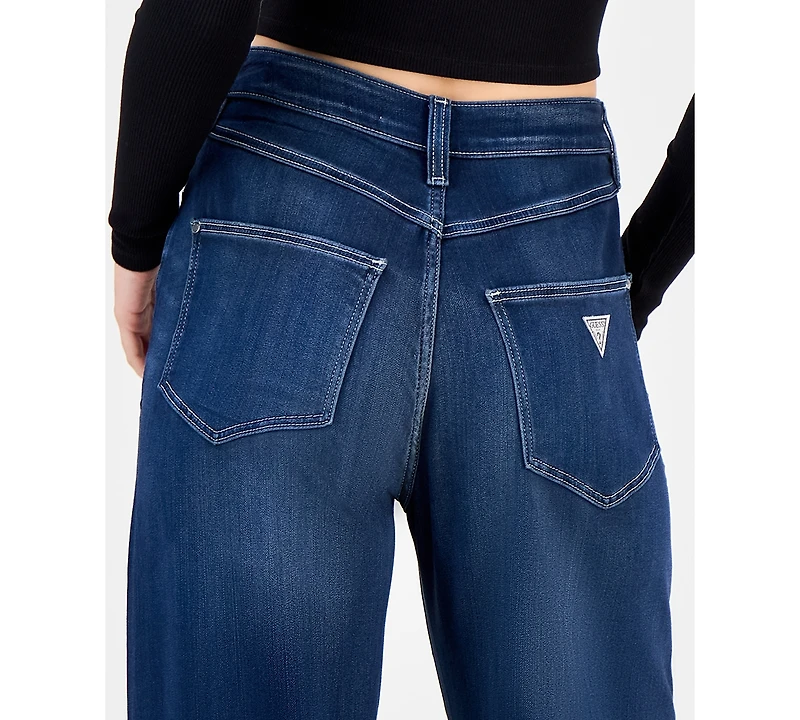 Guess Women's Bellflower Wide-Leg Jeans