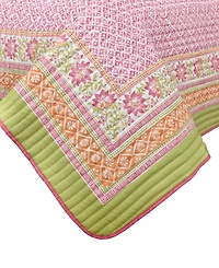 J by J Queen Bold Shiloh 3-Pc. Quilt Set, King/California King