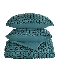 J by Queen Bold Cloud Puff 3-Pc. Quilt Set, Full/Queen