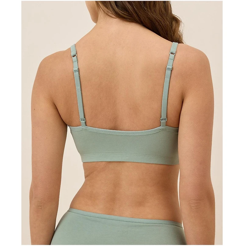 Pact Women's Everyday Strappy Scoop Bralette