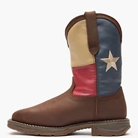 Durango Men's Workin' Rebel Texas Flag Steel Toe Work Boot