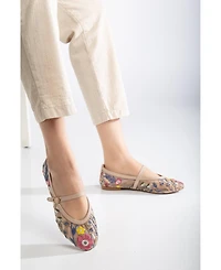 Fauna Mesh Mary Jane Flats