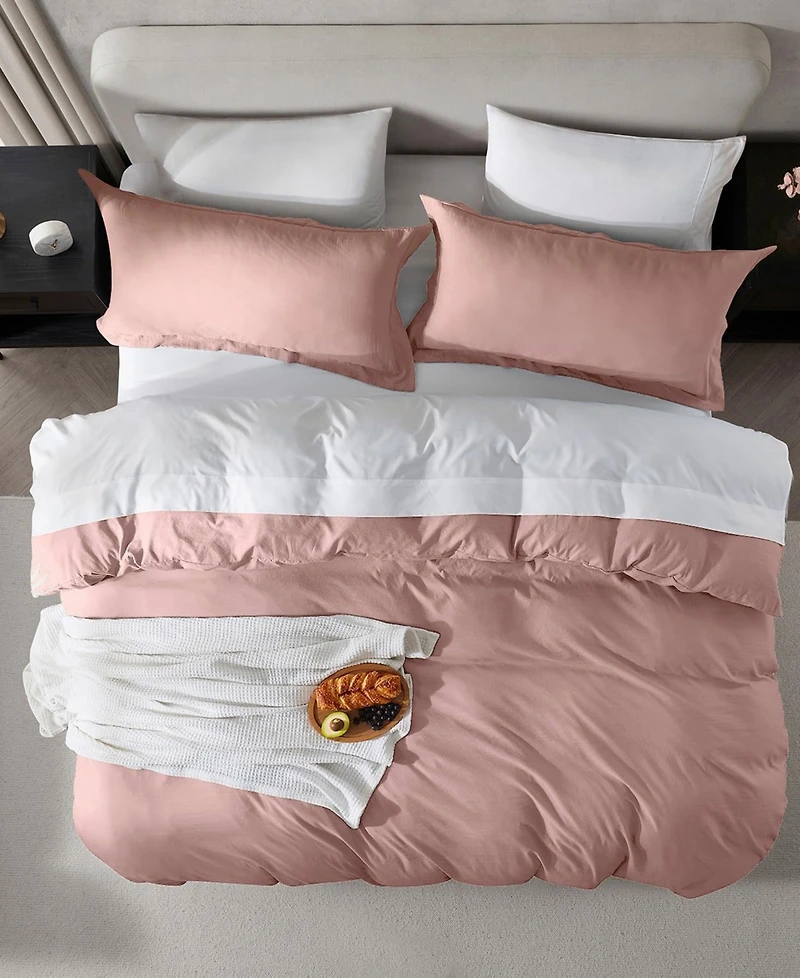Nestl Ultra Soft Prewashed 3-Pc. Duvet Cover Set