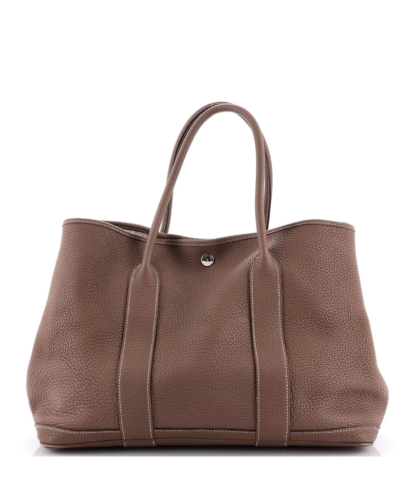 Pre-Owned Hermes 36 Garden Party Tote Leather