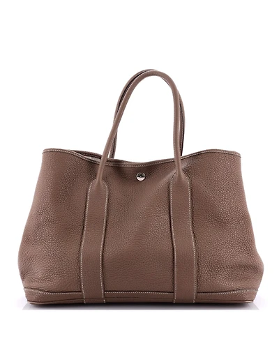 Pre-Owned Hermes 36 Garden Party Tote Leather