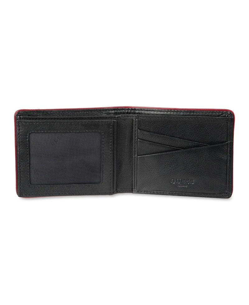 Guess Men's Rfid Quatro G Slim Fold Wallet