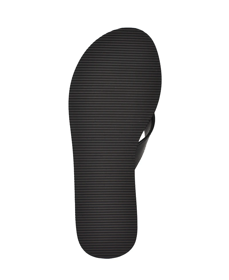 Calvin Klein Women's Jaimze Logo Thong Sandals