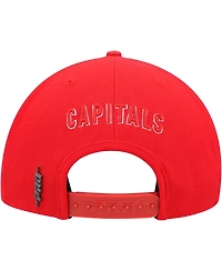 Pro Standard Men's Red Washington Capitals Core Classic Logo Snapback Hat