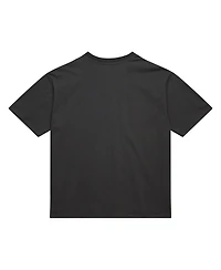 Mitchell & Ness Women's Charcoal Chicago Bulls Hardwood Classics Oversized Boyfriend T-Shirt