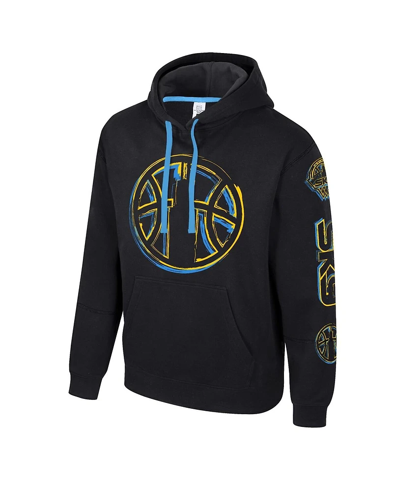 Stadium Essentials Men's and Women's Black Chicago Sky Elementized Pullover Hoodie